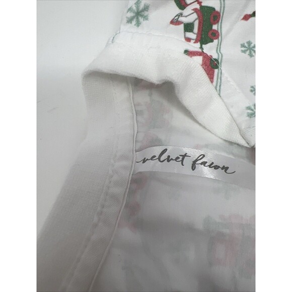 VELVET FAWN Boutique Full Zip Sleeper Halloween Christmas Theme 6-12 Month Train - Picture 5 of 7